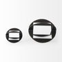 69251 - Cusco 6.0 L x 6.0 W x 6.0 H Black Iron Small Gunmetal Geometric Decorative Object