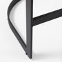 69455 - Hollyfield II Gray Fabric Seat W/ Gray Metal Base Counter Stool