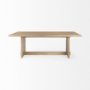 69200 - Aida 84L Light Brown Wood Dining Table