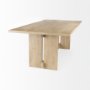 69200 - Aida 84L Light Brown Wood Dining Table