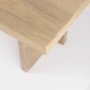 69200 - Aida 84L Light Brown Wood Dining Table