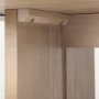 69200 - Aida 84L Light Brown Wood Dining Table