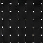 69394 - Clarissa 18.0L x 16.0W x 30.25H Black Woven Leather Seat W/ Gold Frame Bar Stool