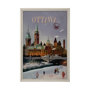 13801 - Ottawa Go Canada (XL) by Mercana Studio a Hand Embellished Decograph Framed Art Print under Glass