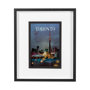13779 - Toronto Go Canada (M) by Mercana Studio a Framed Art Print Matted under Glass