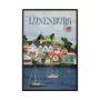 13770 - Lunenburg Go Canada (SM) by Mercana Studio a Hand Embellished Decograph Framed Art Print