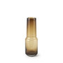 69544 - Amrita 4.1L x 4.1W x 11.9H Golden Brown Glass Vase