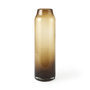 69545 - Amrita 4.8L x 4.8W x 16.0H Golden Brown Glass Vase