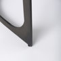 69271 - Tyson 17L x 18W x 31H Black Leather W/ Metal Frame Bar Stool