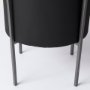 68841 - Claypoole (Set of 3) Black Plant Stands