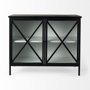 69265 - Aurelia Two Door Glass Cabinet