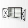 69265 - Aurelia Two Door Glass Cabinet