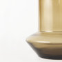 69543 - Amrita 8.3L x 8.3W x 9.7H Golden Brown Glass Vase
