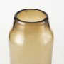 69545 - Amrita 4.8L x 4.8W x 16.0H Golden Brown Glass Vase