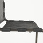 69279 - Berbick 43" Total Height Black Leather w/ Iron Frame Bar Stool