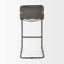 69281 - Berbick 43" Total Height Brown/Gray Suede w/ Iron Frame Bar Stool