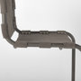 69281 - Berbick 43" Total Height Brown/Gray Suede w/ Iron Frame Bar Stool