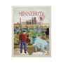 14006 - Minnesota Go USA (L) by Mercana Studio a Hand Embellished Decograph Framed Art Print