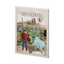 14006 - Minnesota Go USA (L) by Mercana Studio a Hand Embellished Decograph Framed Art Print
