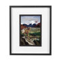 14000 - Colorado Go USA (M) by Mercana Studio a Framed Art Print Matted under Glass