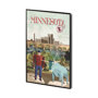 14005 - Minnesota Go USA (SM) by Mercana Studio a Hand Embellished Decograph Framed Art Print