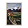 14003 - Colorado Go USA (XL) by Mercana Studio a Hand Embellished Decograph Framed Art Print under Glass