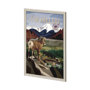 14003 - Colorado Go USA (XL) by Mercana Studio a Hand Embellished Decograph Framed Art Print under Glass