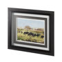 11063 - Out to Pasture II by Ethan Harper a Framed Art Print Matted under Glass