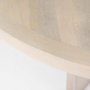 69184 - Liesl 54" Round Barely Gray Finished Wood W/ Circular Top Dining Table