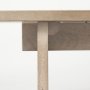 69195 - Aida 18H Light Gray Wood Dining Bench 