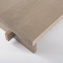 69199 - Aida 84L Light Gray Wood Dining Table