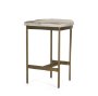 69384 - Millie 26.25H Hair-on-hide Seat W/ Gold Metal Frame Counter Stool