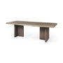 69140-AB - Konstantin 94.0 x 40.0 x 30.0 Medium Brown Wood W/ Live Edge Rectangular Dining Table