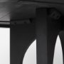 69185 - Liesl 54" Black Wood W/ Circular Top Dining Table