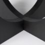 69185 - Liesl 54" Black Wood W/ Circular Top Dining Table