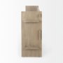 69197 - Aida Light Gray Wood Console Table 