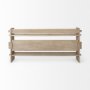 69197 - Aida Light Gray Wood Console Table 