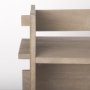 69197 - Aida Light Gray Wood Console Table 