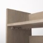 69197 - Aida Light Gray Wood Console Table 