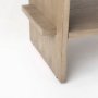 69197 - Aida Light Gray Wood Console Table 