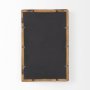 69154 - Gervaise 12L x 2W x 18H Brown Wood Frame Rectangular Wall Mirror