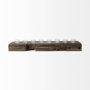 67526-AB - Lakara Reclaimed Wood Eight Tealight Table Candle Holder 