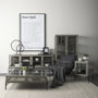 69251 - Cusco 6.0 L x 6.0 W x 6.0 H Black Iron Small Gunmetal Geometric Decorative Object