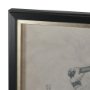 13618 - Polo Player II by Mercana Studio a Hand Embellished Textured Framed Art Print Matted under Glass
