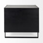 69569 - Alvin 34.5L x 21.5W x 30.0H Wood W/Metal Framing Accent Cabinet 