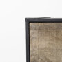 69569 - Alvin 34.5L x 21.5W x 30.0H Wood W/Metal Framing Accent Cabinet 