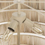 69240 - Marimba 40 L x 40 W x 24 H Natural Cane 6 Tier Chandelier