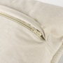 68391 - Beardell 18x18 Cream And Black Details With Tassels Pillow Cover 