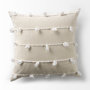 68883 - Erica 20x20 Cream With White Detail Pillow Cover