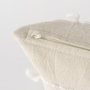 68884 - Erica 13x21 Cream With White Detail Pillow Cover